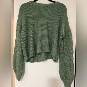Green Sweater